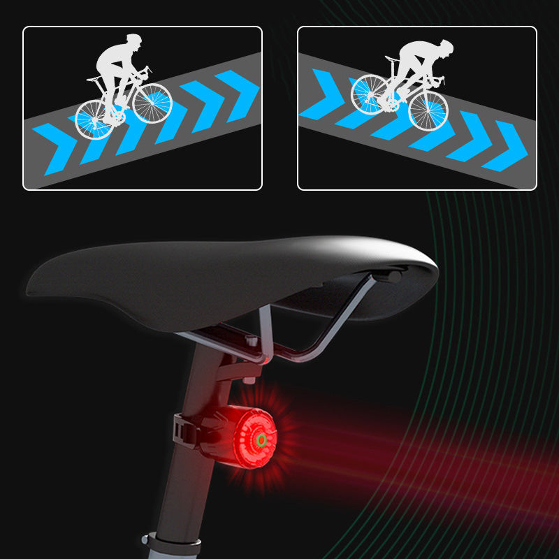 Luz trasera con sensor para bicicletas