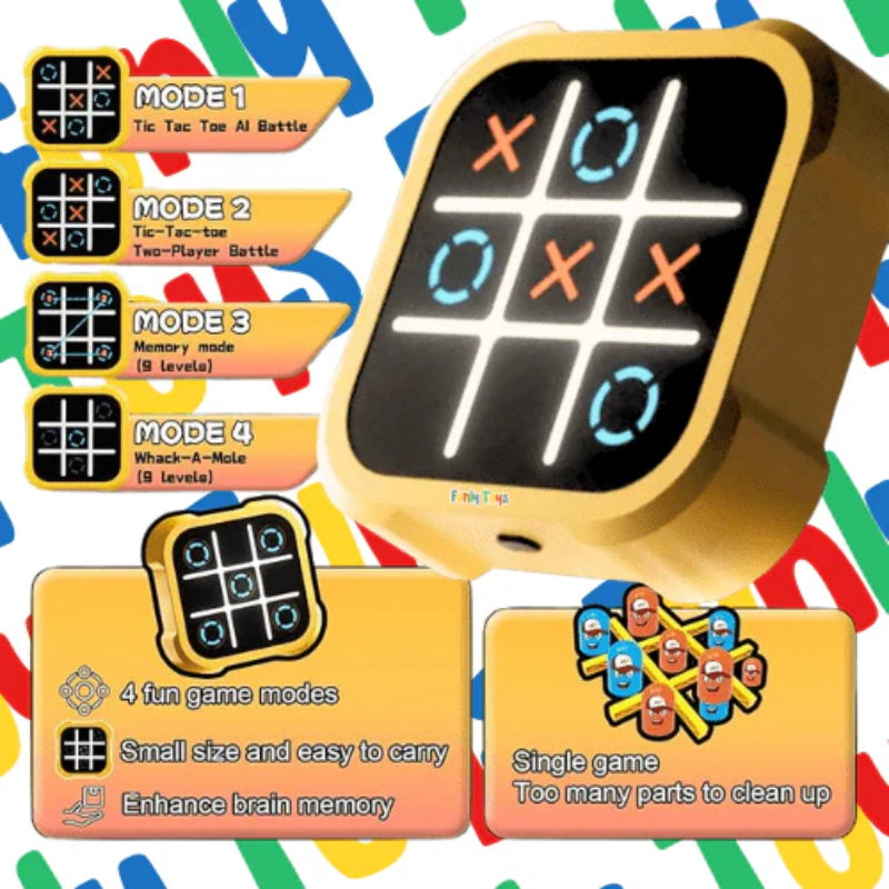 🎁HOT SALE - Juego de puzzle Super Tic-Tac-Toe